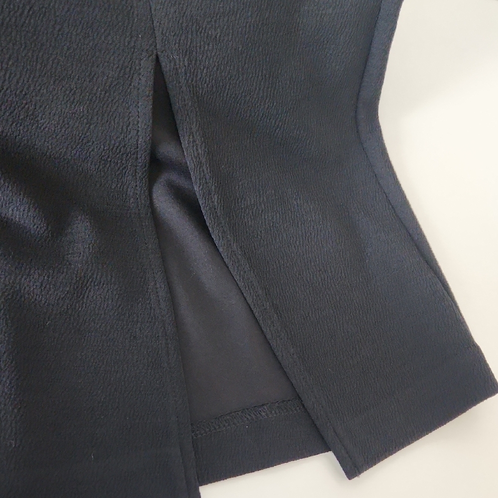 WHBM Classic Black Midi Dress - Picture 3 of 6